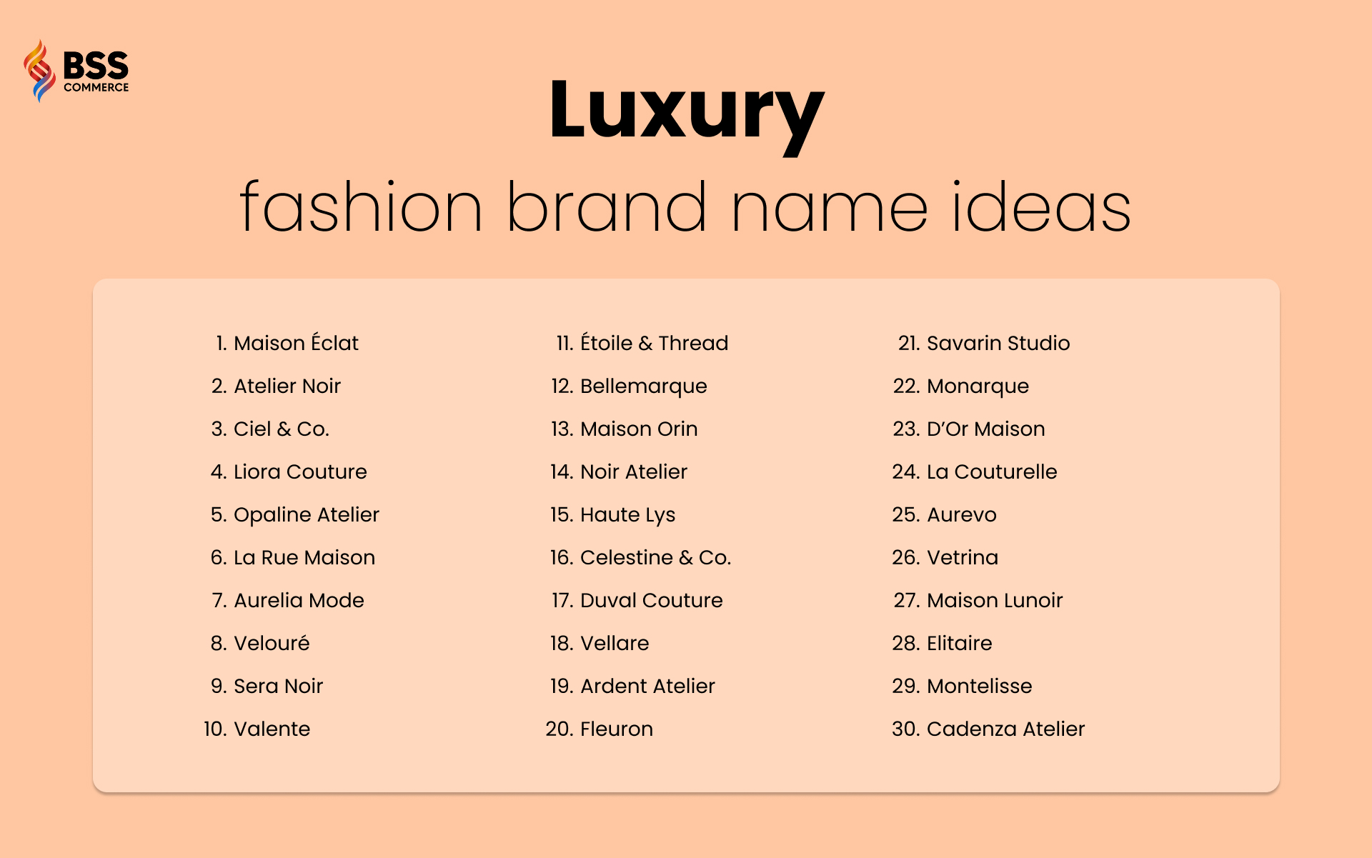 10 Ultimate Luxury Boutique Names That Will Instantly Elevate Your Brand Image