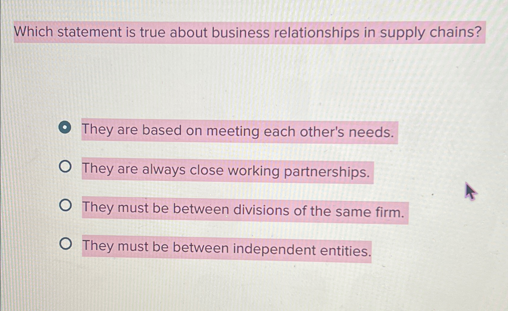 Which Statement Is True About Business Relationships in Supply Chains? The Expert's Definitive Guide
