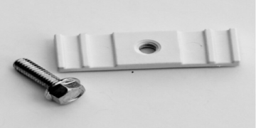 chain link sign bracket