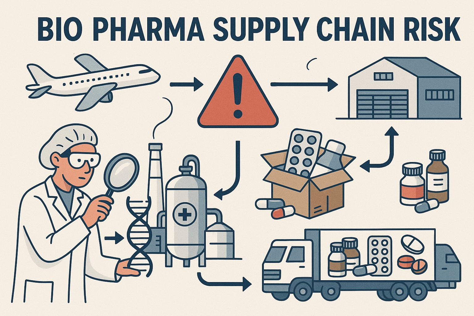 The Ultimate Guide to Bio Pharma Supply Chain Risk: An Expert Framework for 2024