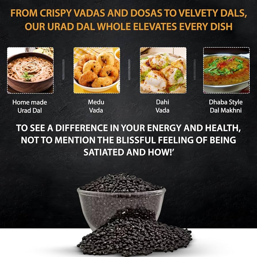 The Ultimate Guide to Whole Black Urad Dal: Benefits, Uses, and 5 Amazing Recipes