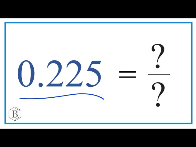 The Ultimate Guide to 0.225 as a Percent: Calculations, Applications, and Common Mistakes