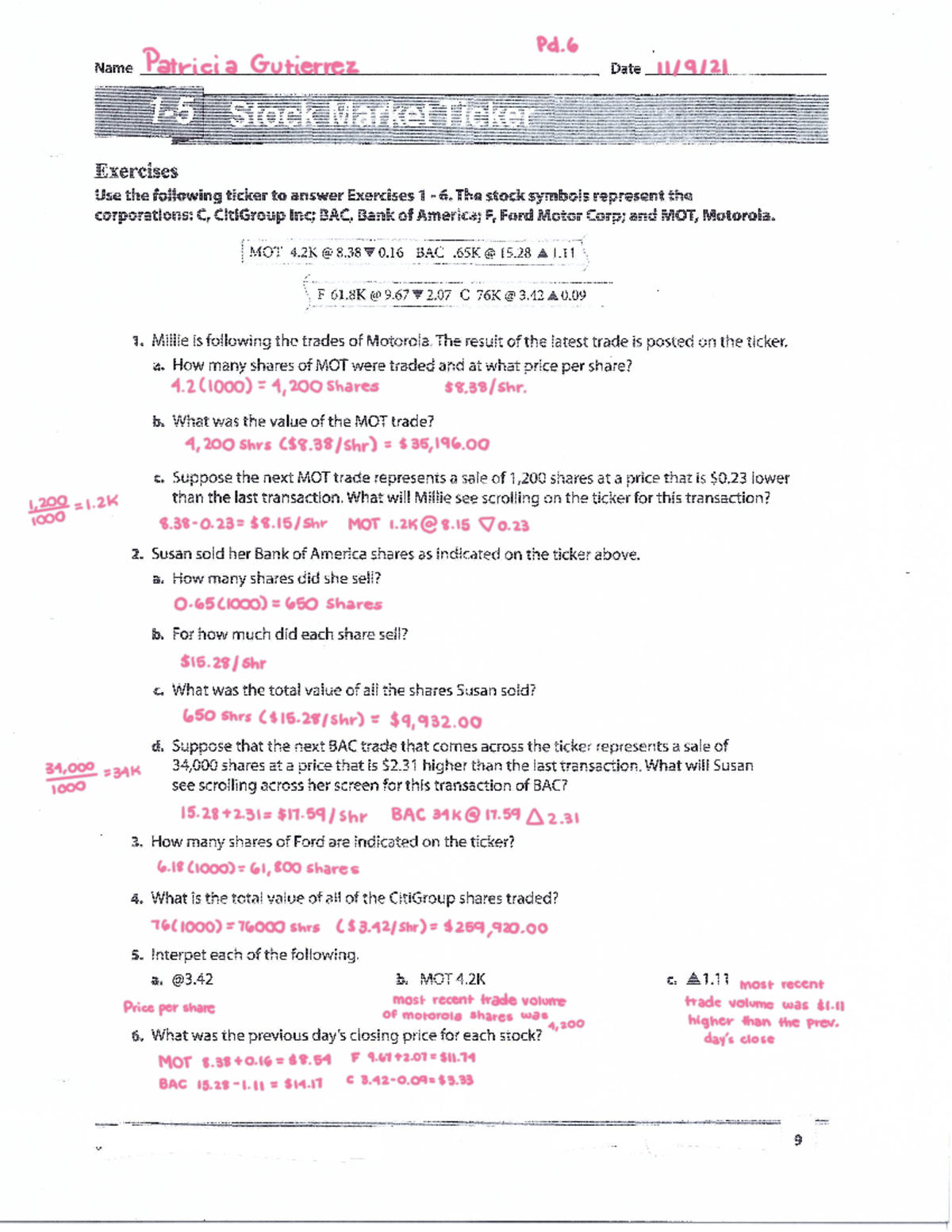 The Ultimate Guide to 1-6 Stock Transactions Worksheet Answers: Expert Solutions and Strategies