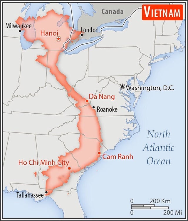 The Ultimate Guide: Understanding the Size of Vietnam Compared to the US