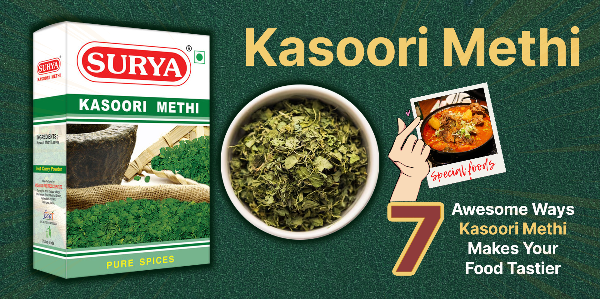 The Ultimate Guide to Kasoori Methi Powder: 7 Ways to Transform Your Cooking
